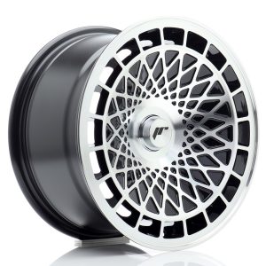 JR Wheels JR14 15x8 ET25 4x108 Gloss Black Machined Face